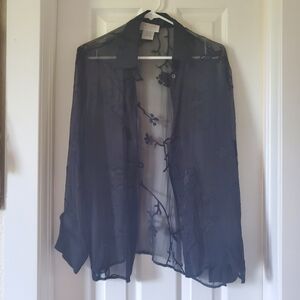 Vintage 100% Silk Blouse